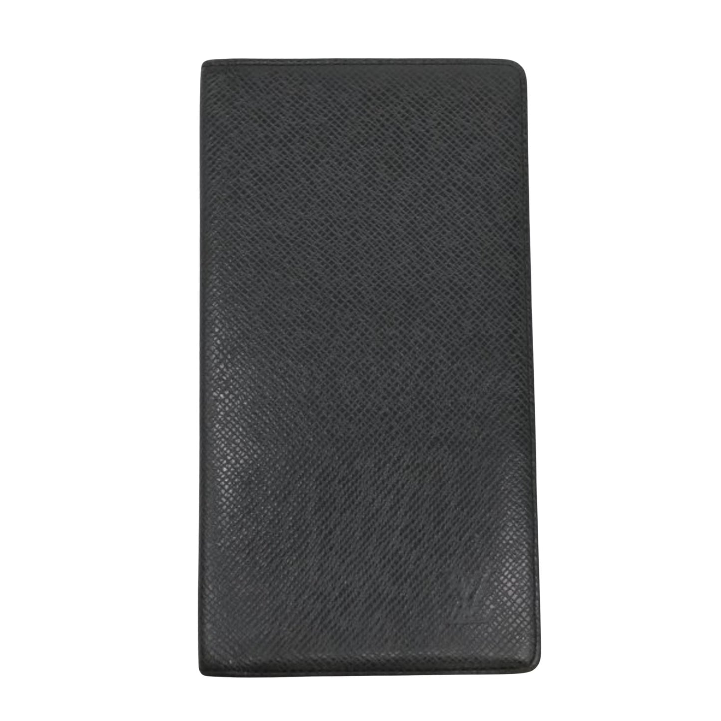 Louis Vuitton Porte carte credit bifold Black Leather Wallet Accessories