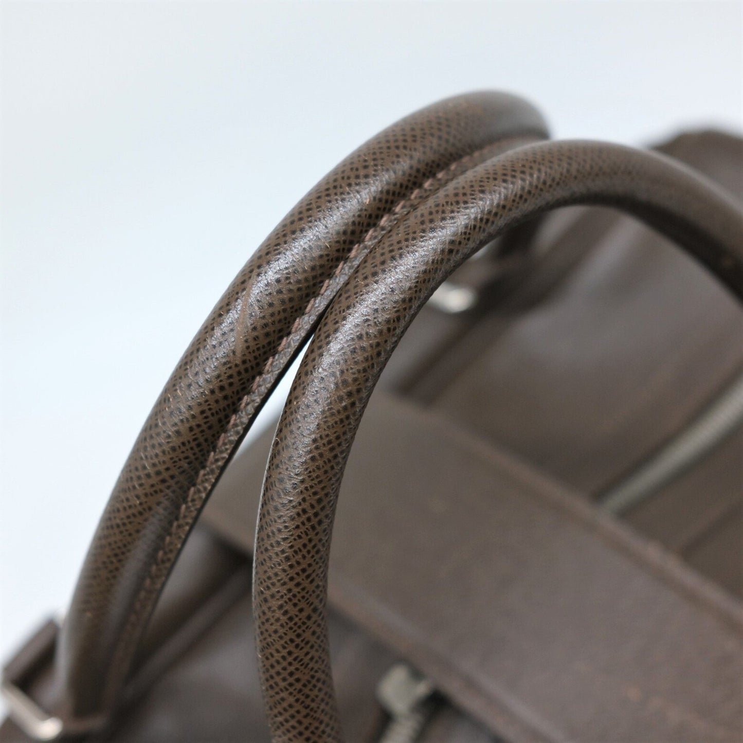 Louis Vuitton Ivane Boston Brown Leather Hand Bag