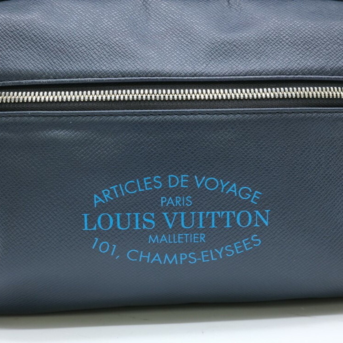 Louis Vuitton Discovery Navy Leather Backpack Bag