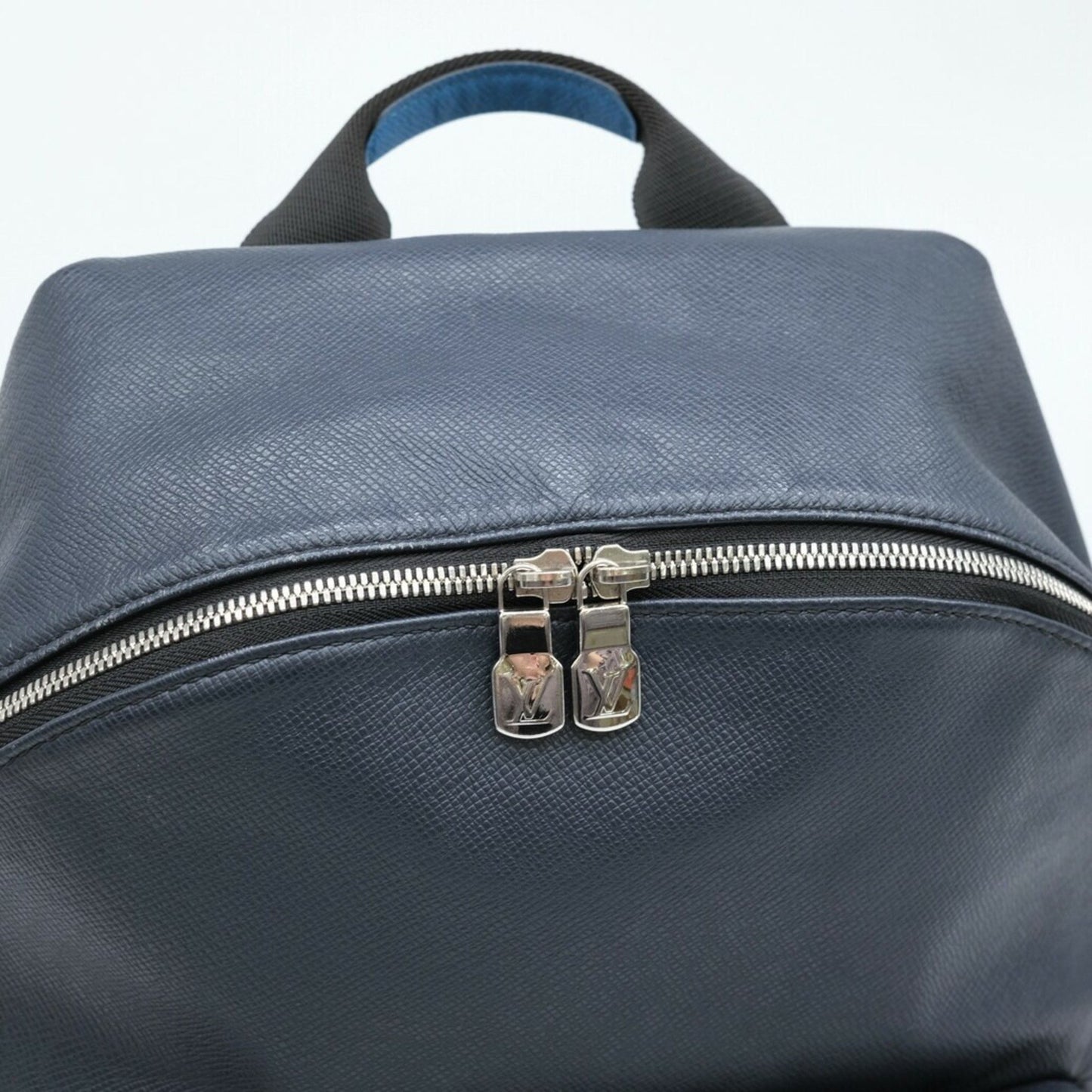 Louis Vuitton Discovery Navy Leather Backpack Bag