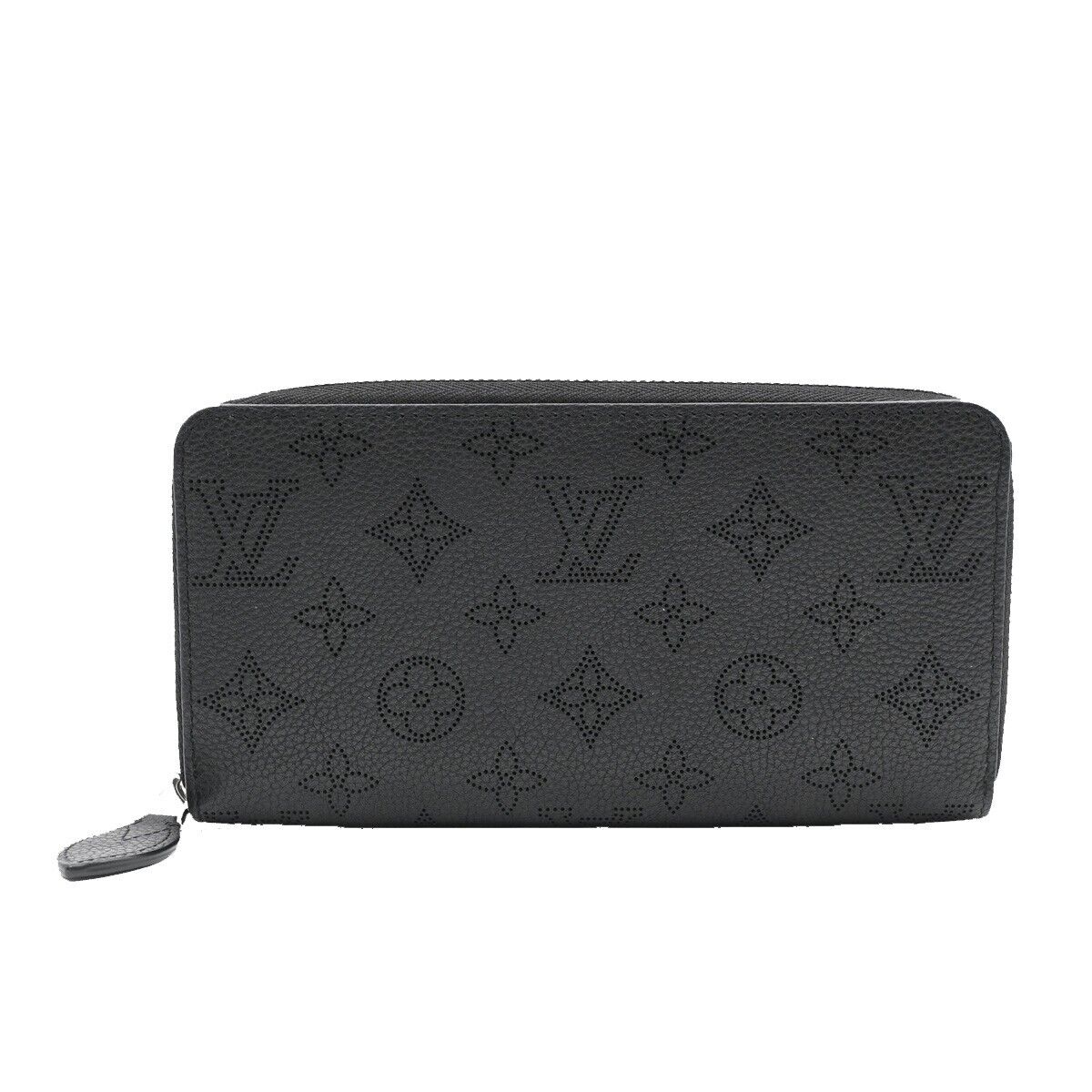 Louis Vuitton Zippy wallet Black Leather Wallet Accessories