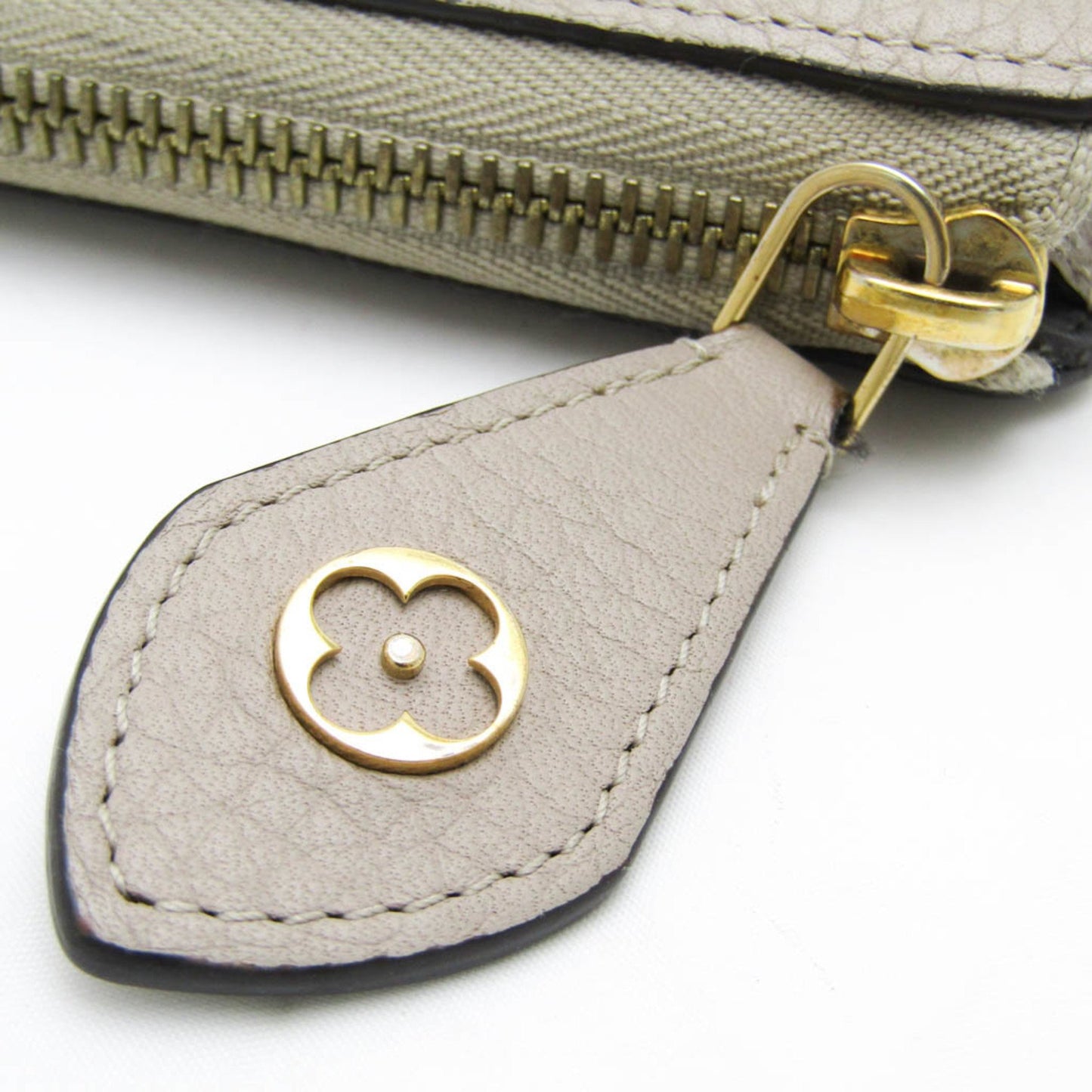 Louis Vuitton Comete Beige Leather Wallet Accessories