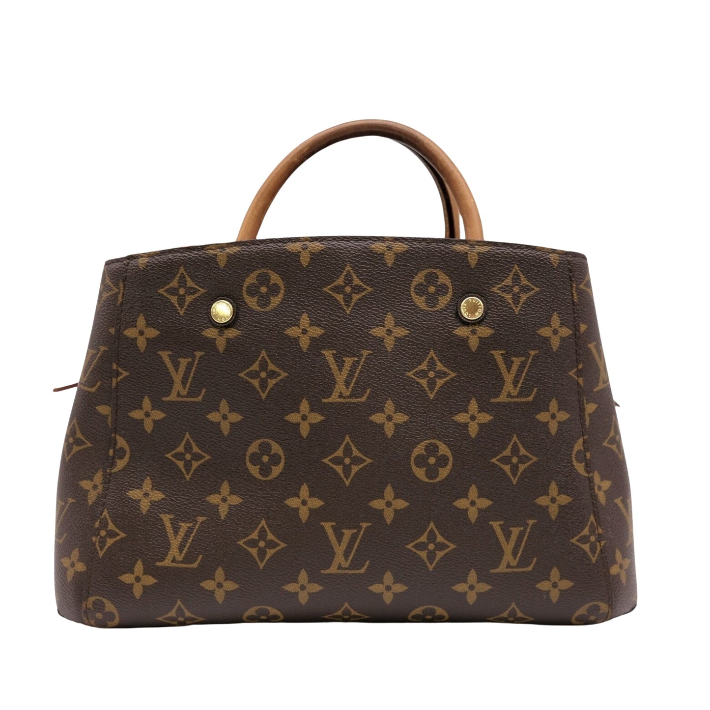 Louis Vuitton Montaigne Brown Canvas Shoulder Bag