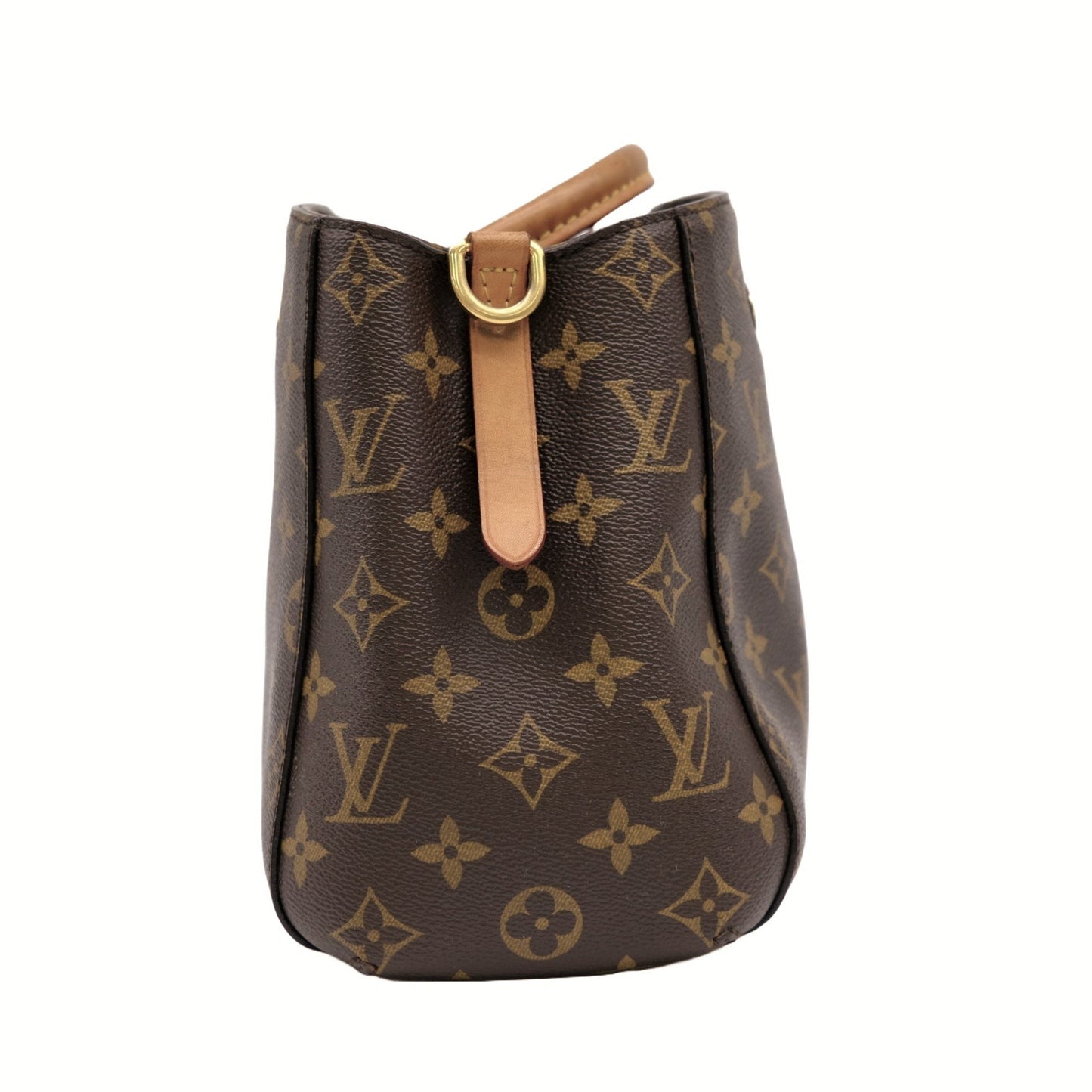 Louis Vuitton Montaigne Brown Canvas Shoulder Bag