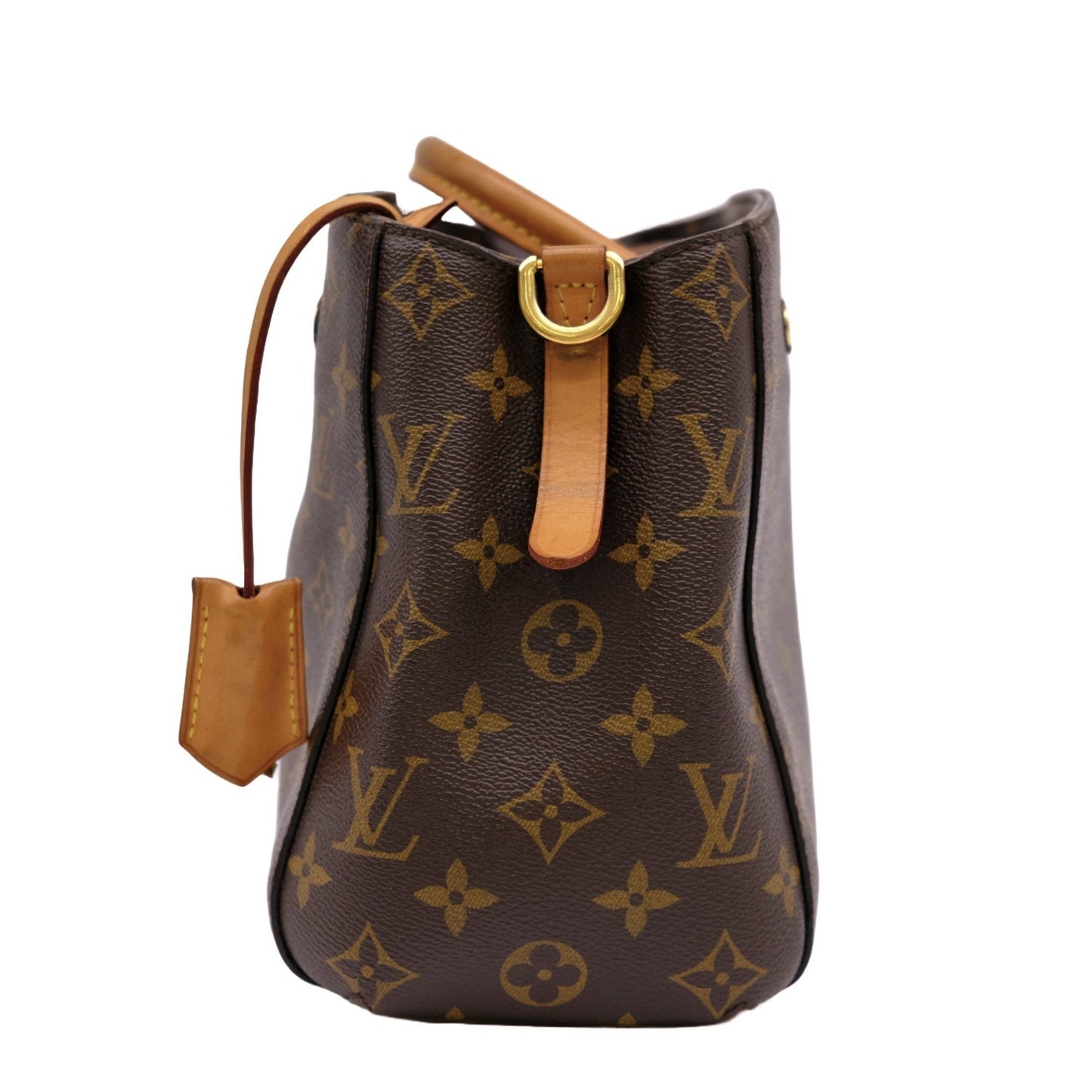 Louis Vuitton Montaigne Brown Canvas Shoulder Bag