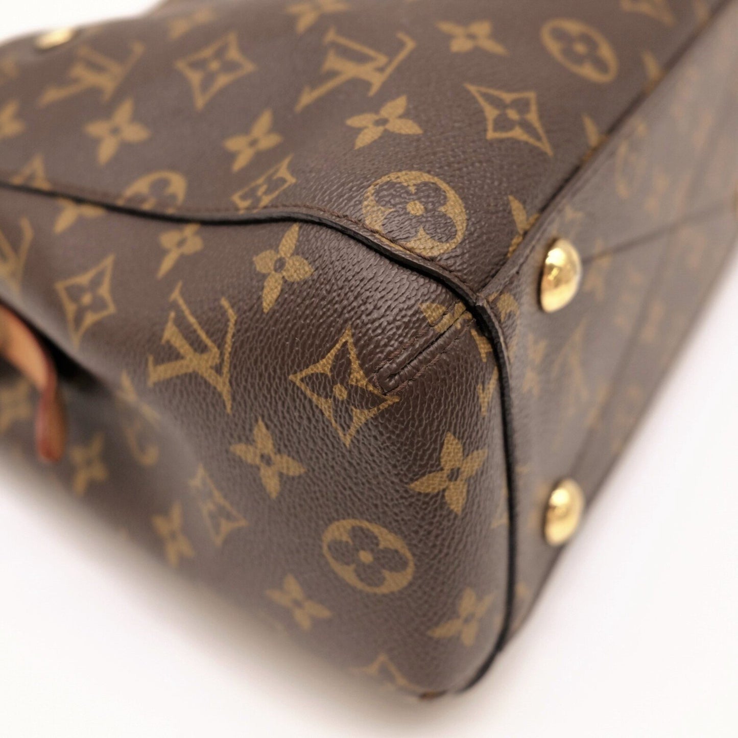 Louis Vuitton Montaigne Brown Canvas Shoulder Bag