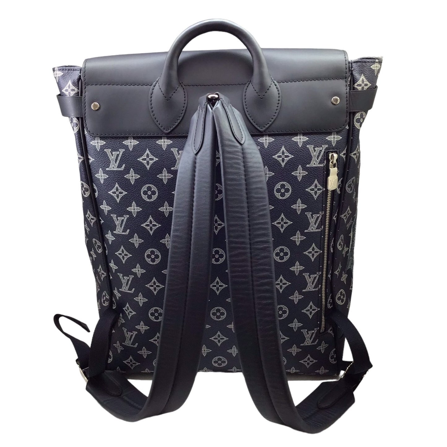 Louis Vuitton Steamer Navy Canvas Backpack Bag