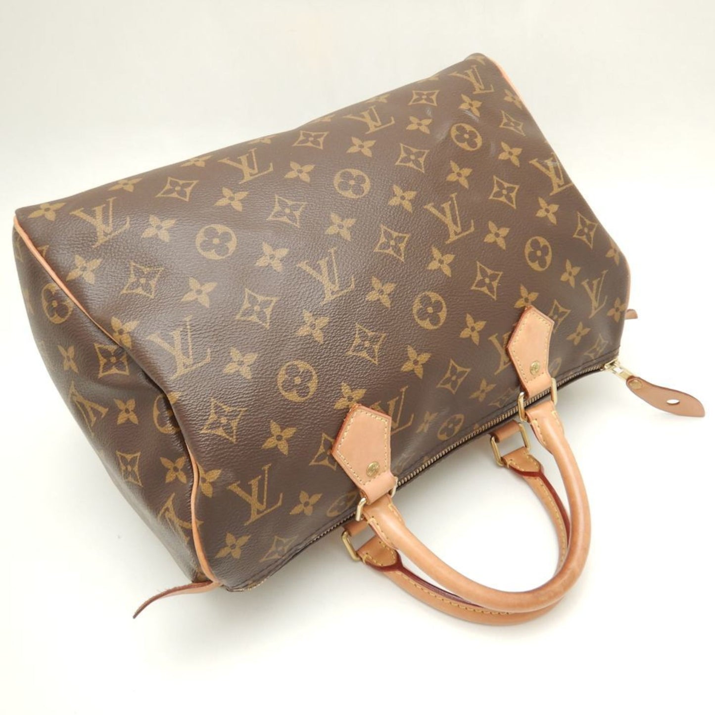 Louis Vuitton Speedy 30 Brown Canvas Hand Bag