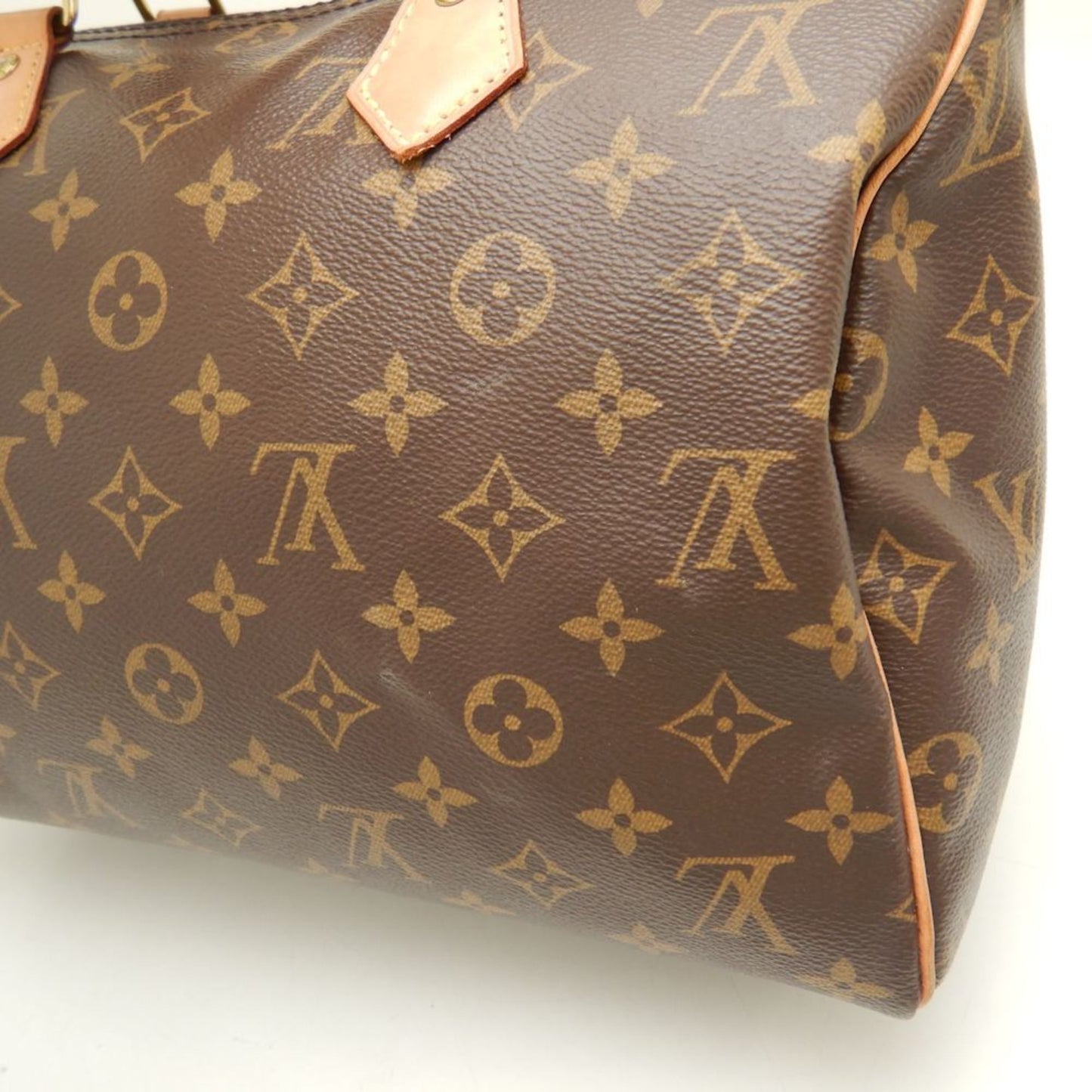 Louis Vuitton Speedy 30 Brown Canvas Hand Bag