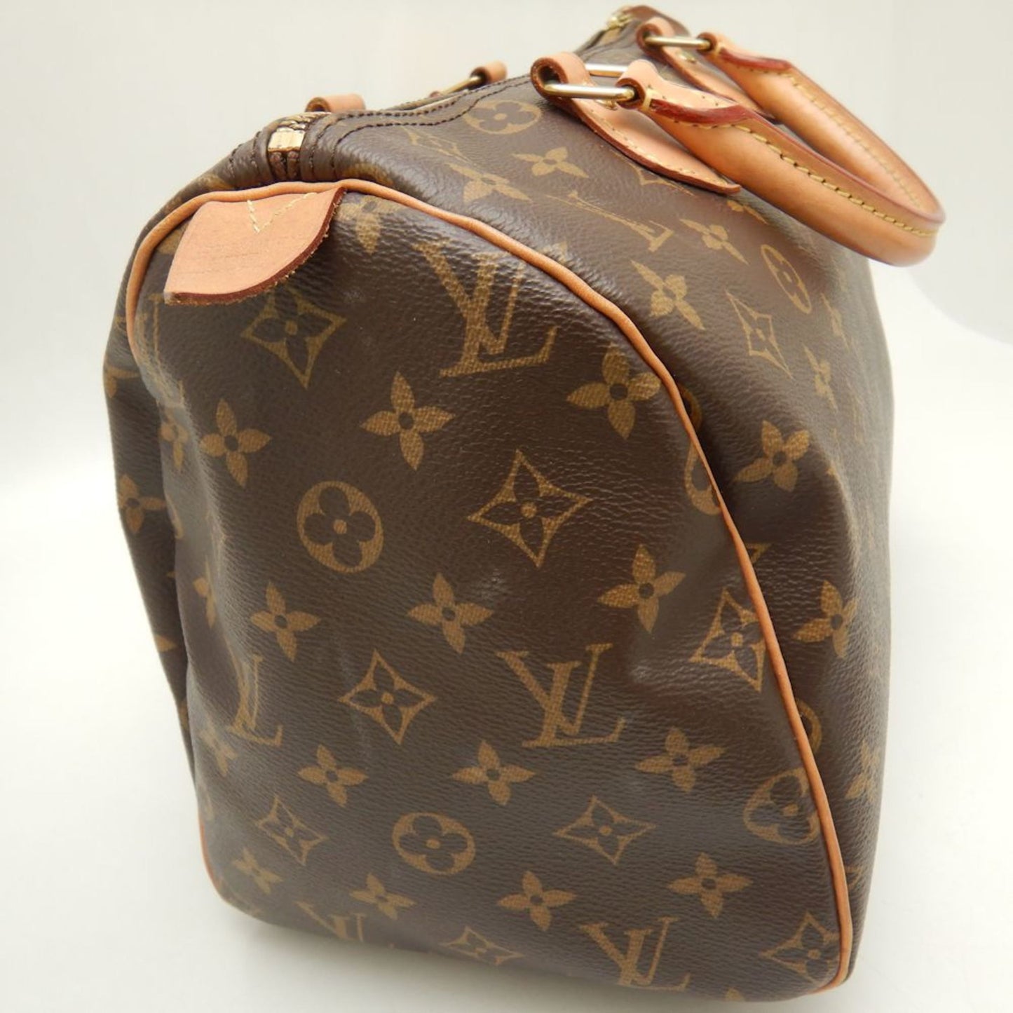 Louis Vuitton Speedy 30 Brown Canvas Hand Bag