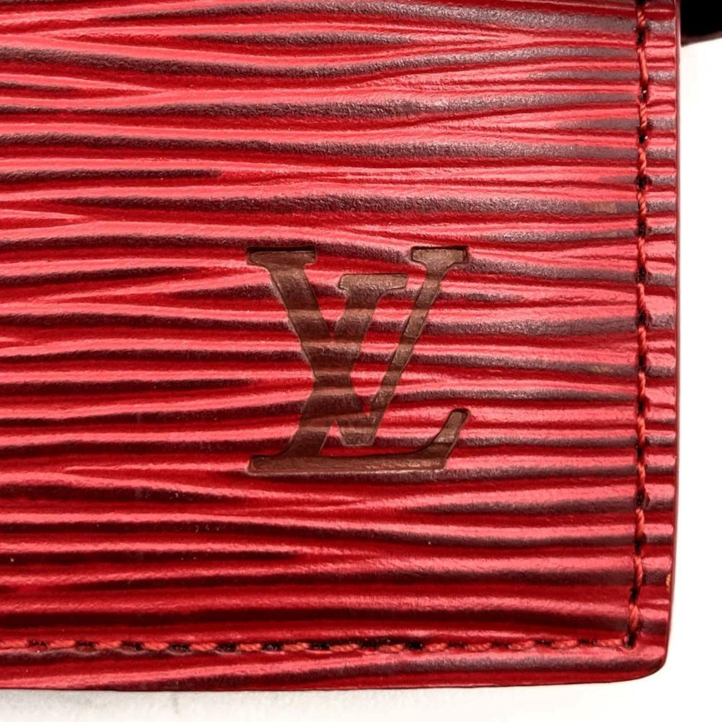 Louis Vuitton Agenda cover Red Leather Wallet Accessories