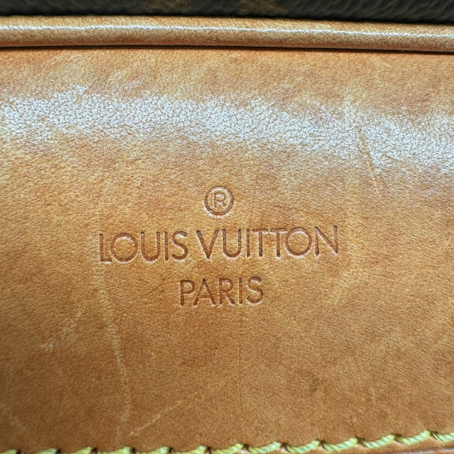 Louis Vuitton Trouville Brown Canvas Hand Bag