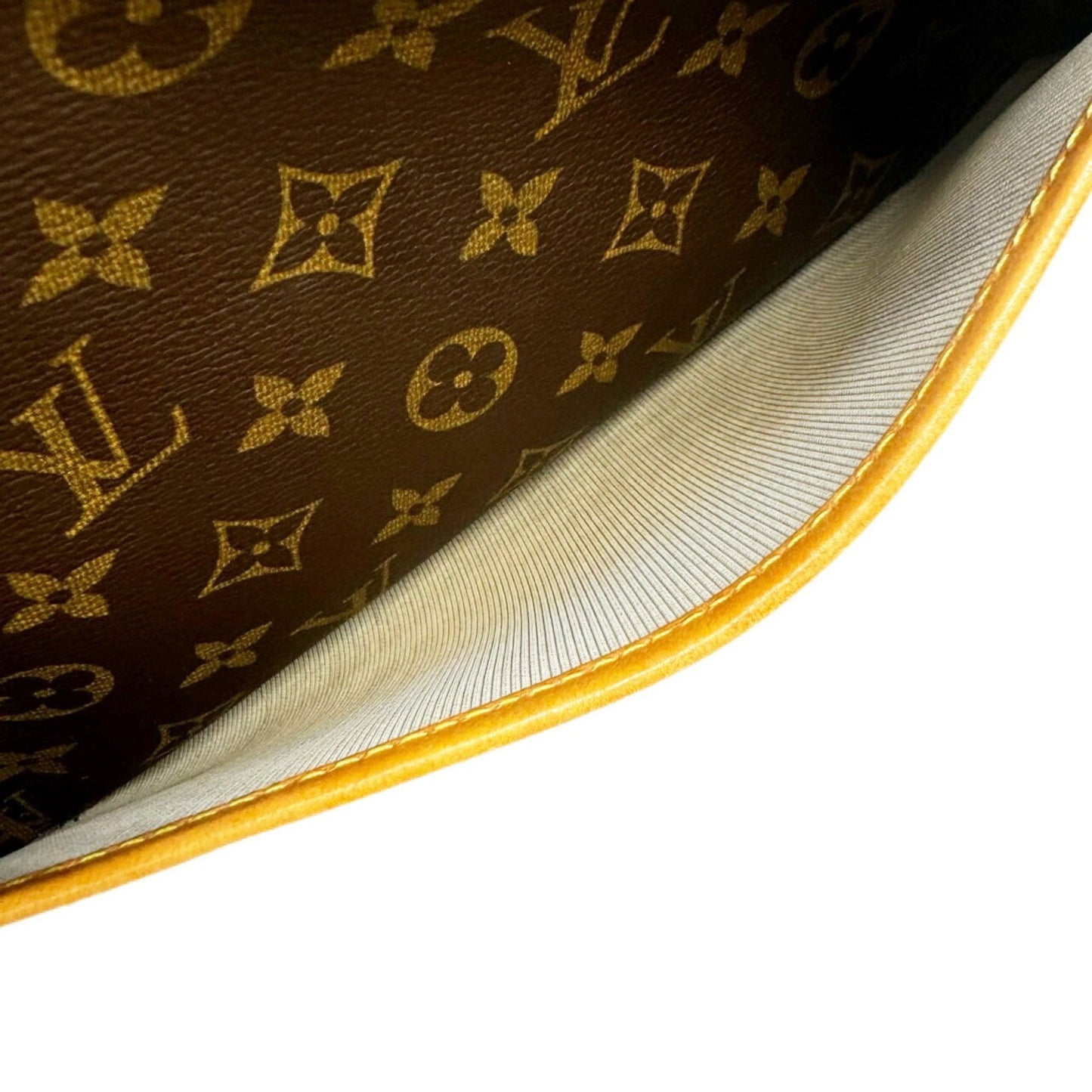 Louis Vuitton Trouville Brown Canvas Hand Bag