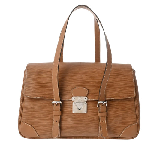 Louis Vuitton Segur Camel Leather Hand Bag