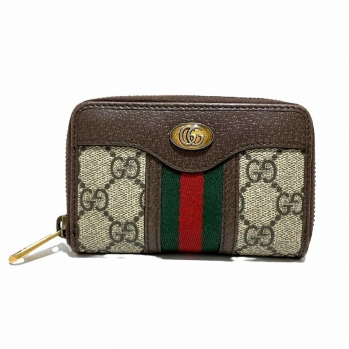 Gucci -- Beige Calfskin Wallet Accessories