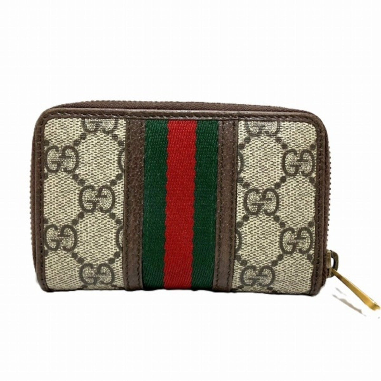 Gucci -- Beige Calfskin Wallet Accessories