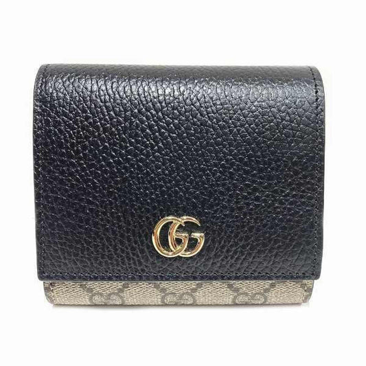 Gucci Marmont Black Leather Wallet Accessories