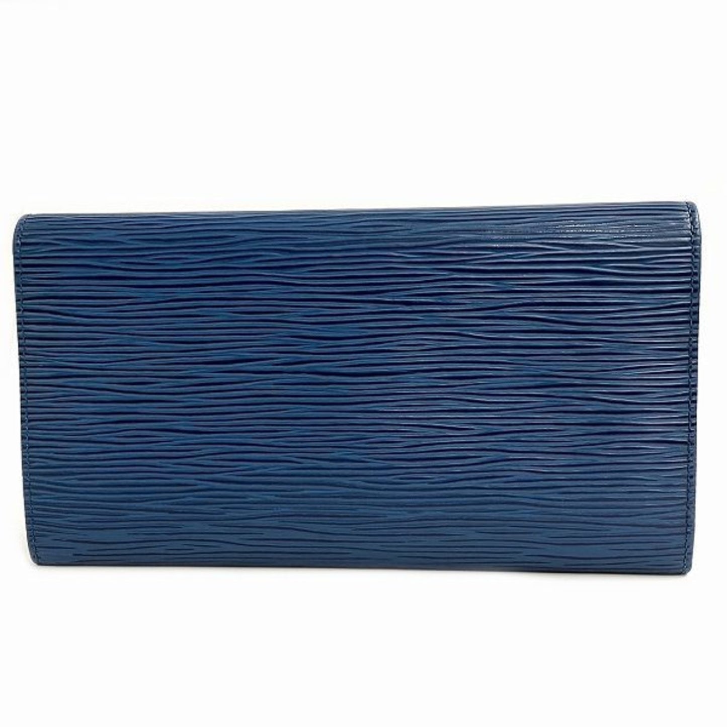 Louis Vuitton Sarah Blue Leather Wallet Accessories