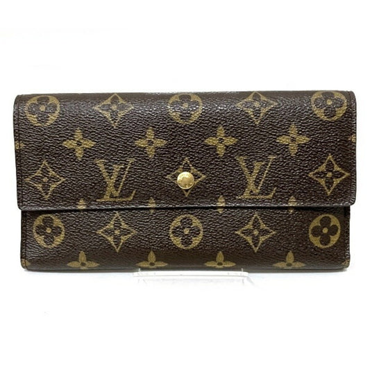 Louis Vuitton International Brown Canvas Wallet Accessories