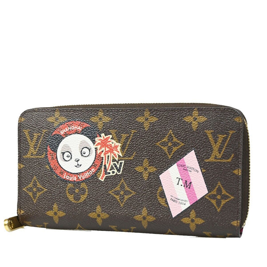 Louis Vuitton Zippy wallet Brown Canvas Wallet Accessories