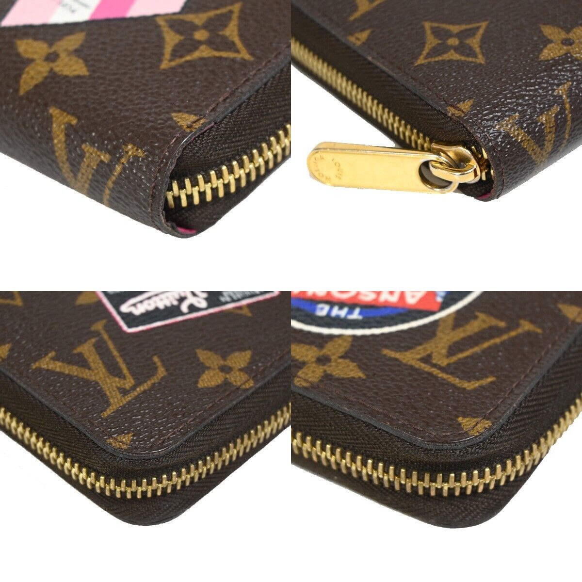 Louis Vuitton Zippy wallet Brown Canvas Wallet Accessories