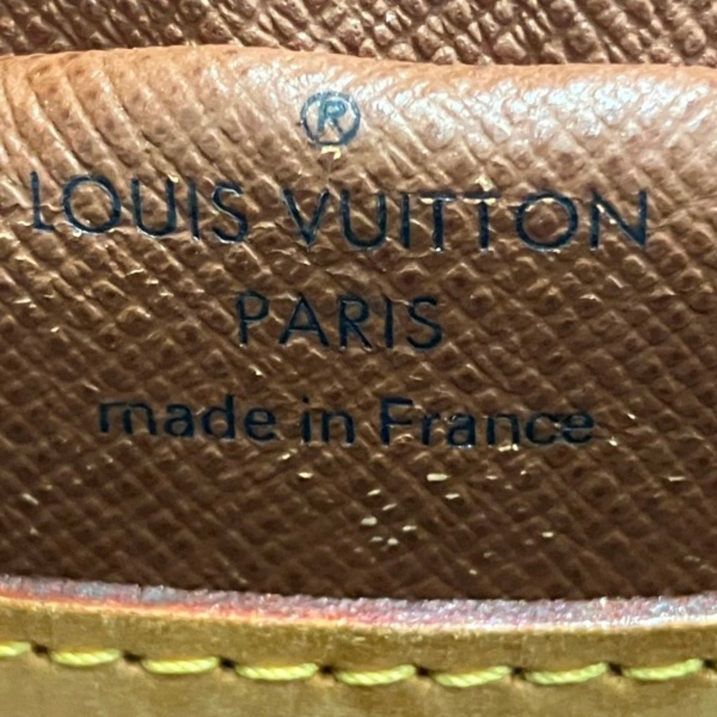 Louis Vuitton Blois Brown Canvas Shopper Bag