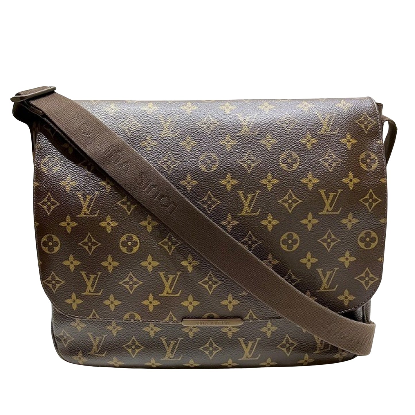 Louis Vuitton Macassar Brown Canvas Shoulder Bag