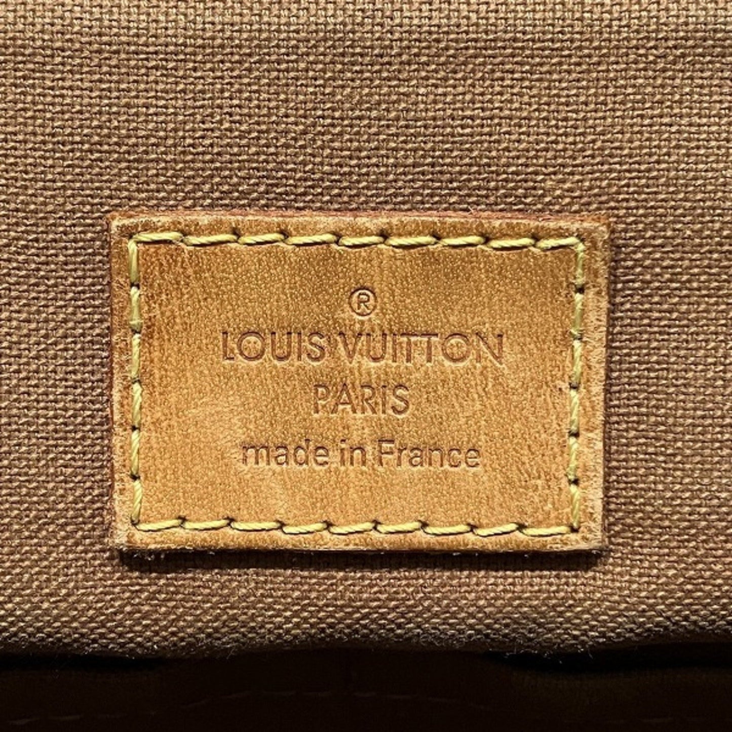 Louis Vuitton Macassar Brown Canvas Shoulder Bag