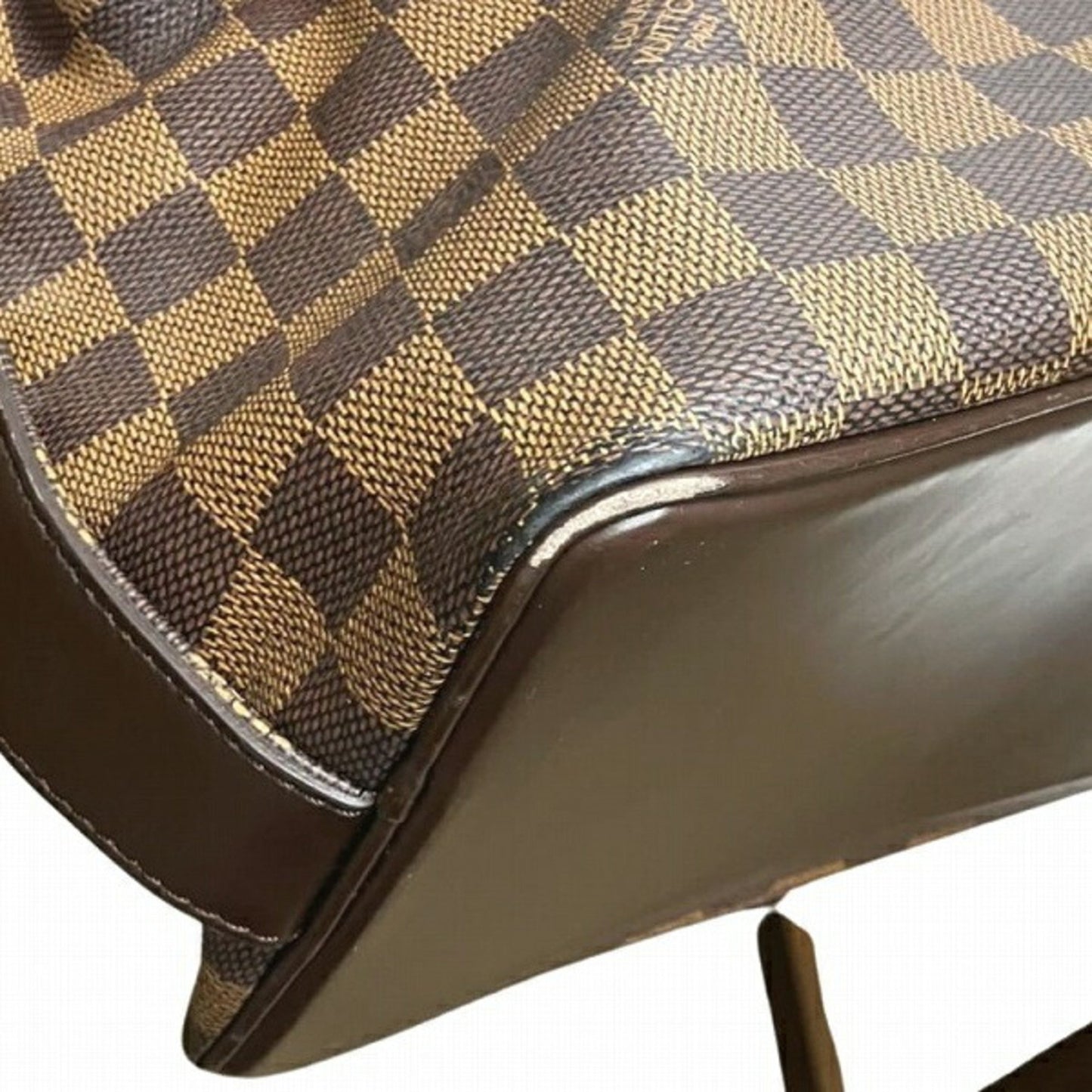 Louis Vuitton Chelsea Brown Canvas Shoulder Bag