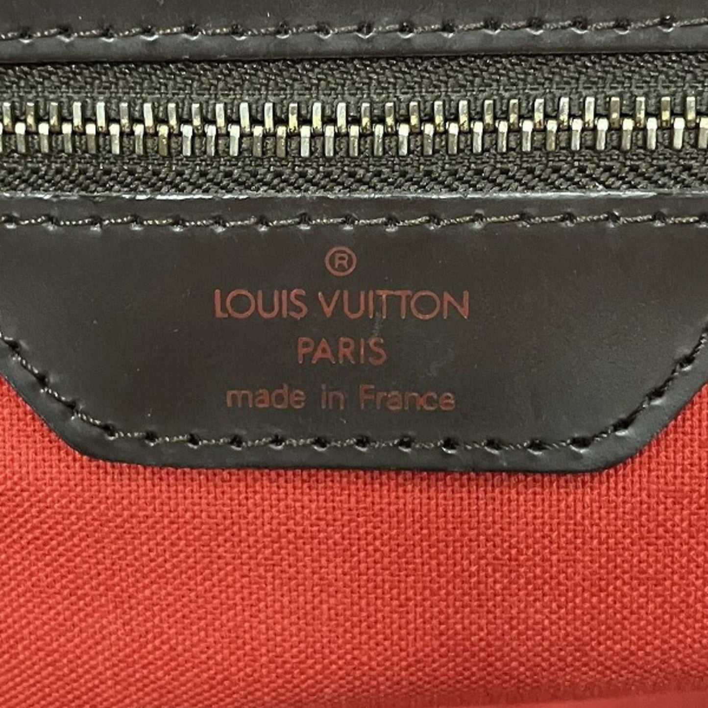 Louis Vuitton Chelsea Brown Canvas Shoulder Bag