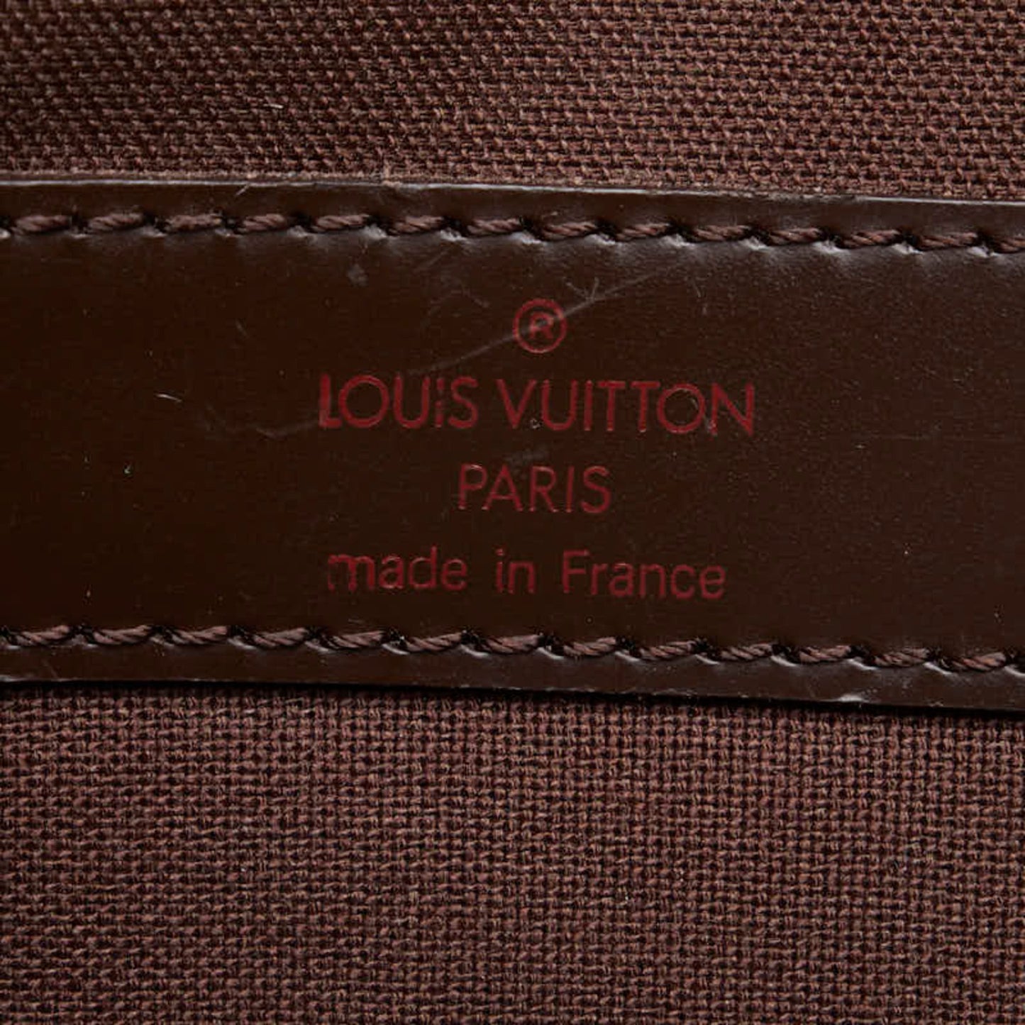 Louis Vuitton Naviglio Brown Canvas Shoulder Bag