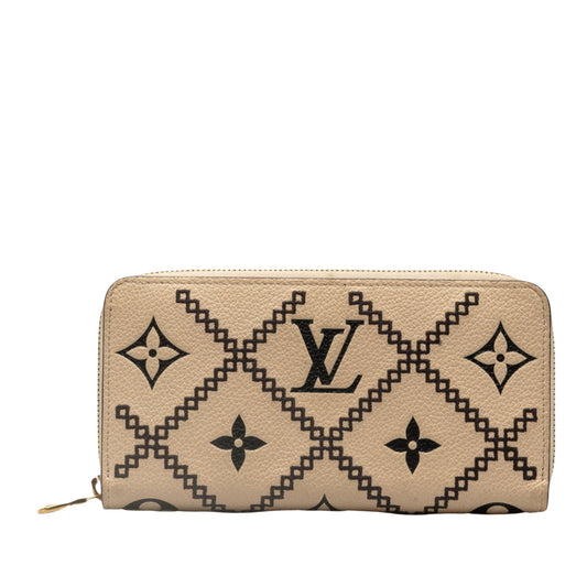 Louis Vuitton Zippy wallet Beige Leather Wallet Accessories