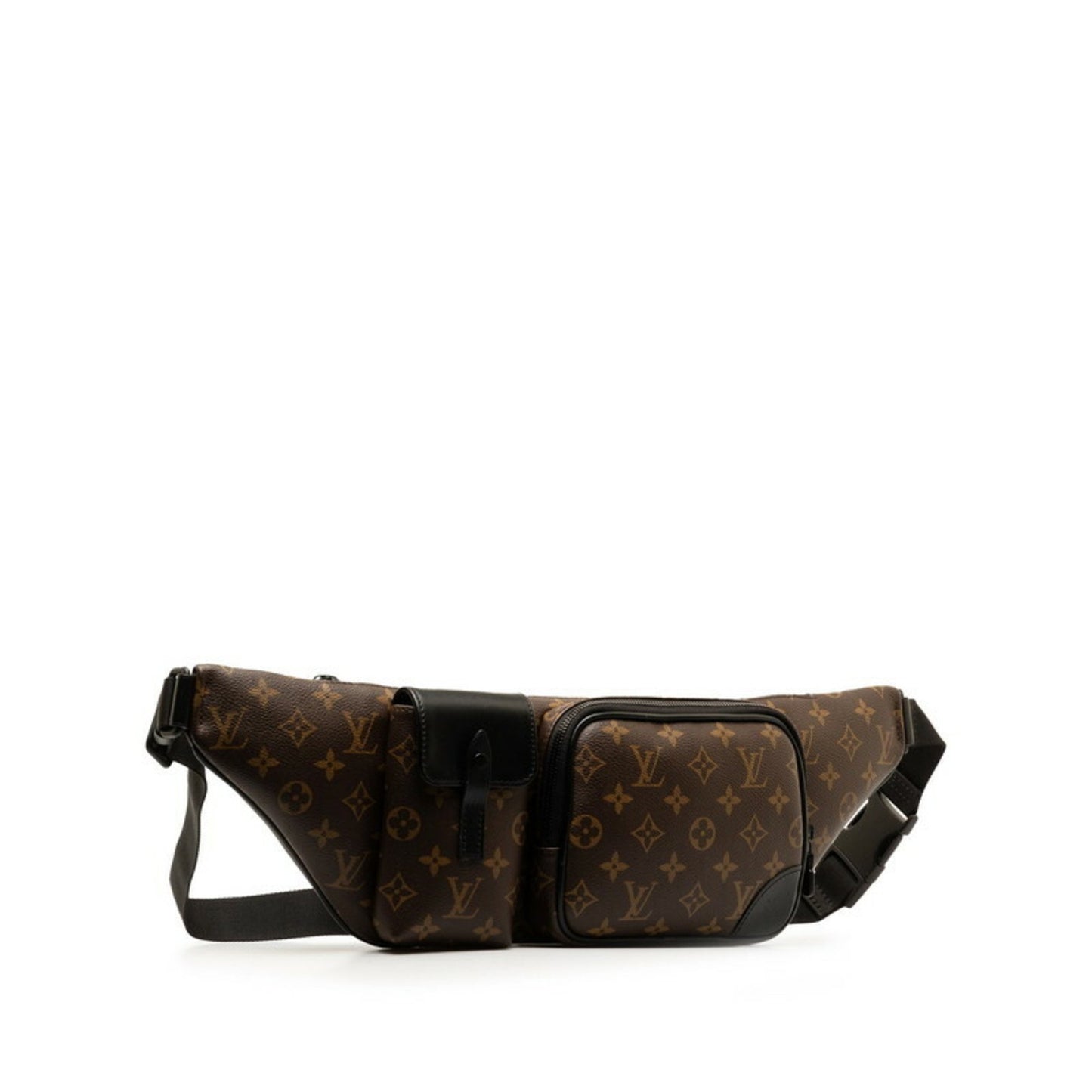 Louis Vuitton Christopher Brown Canvas Shoulder Bag