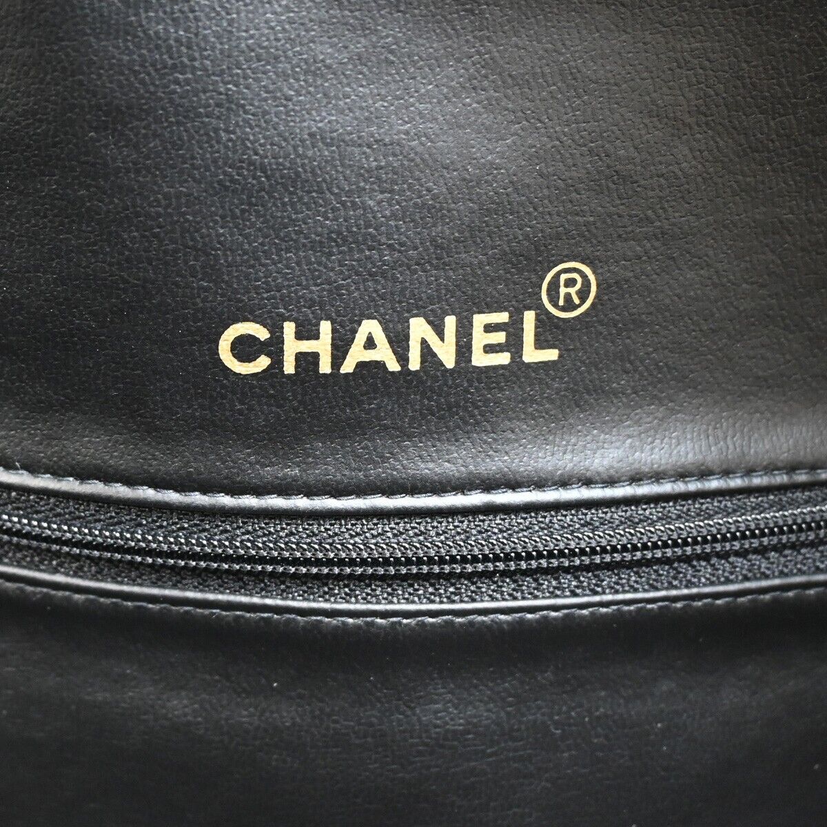 Chanel Bowling Black Leather Travel Bag