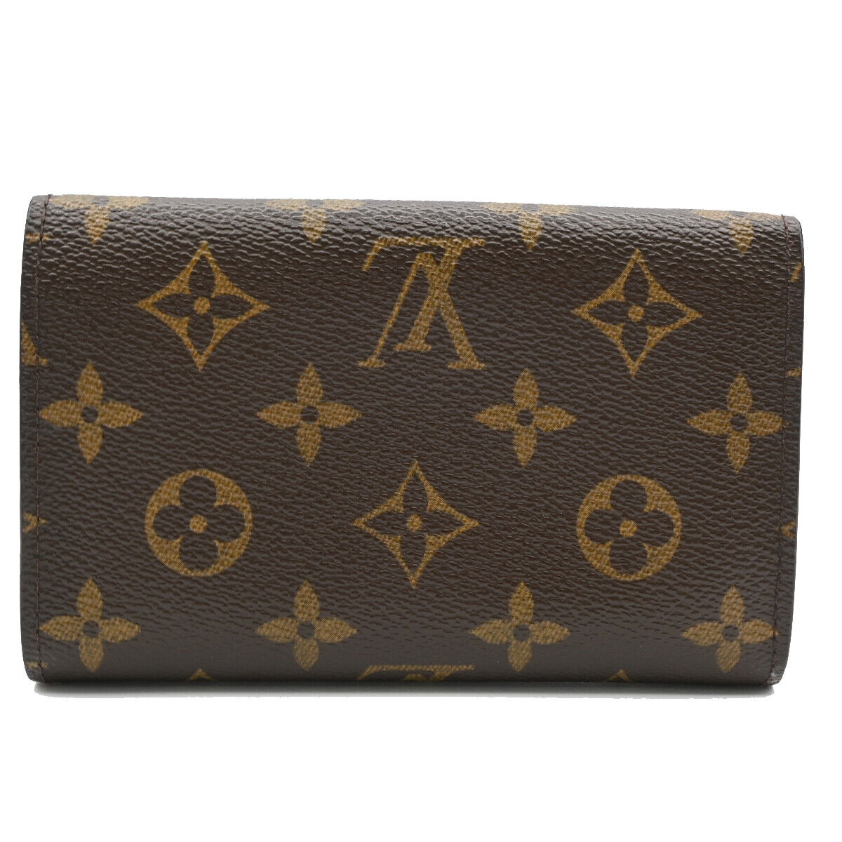 Louis Vuitton Trésor Brown Canvas Wallet Accessories