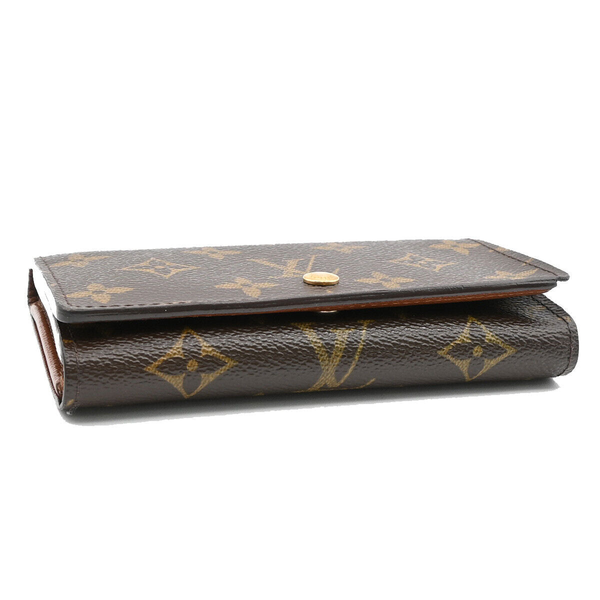 Louis Vuitton Trésor Brown Canvas Wallet Accessories