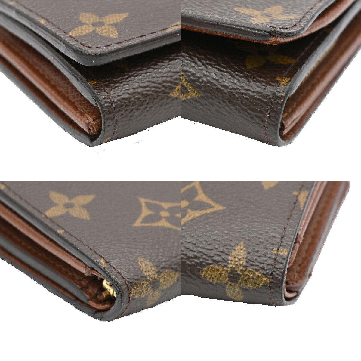 Louis Vuitton Trésor Brown Canvas Wallet Accessories