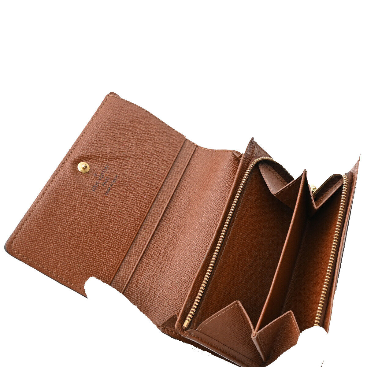 Louis Vuitton Trésor Brown Canvas Wallet Accessories