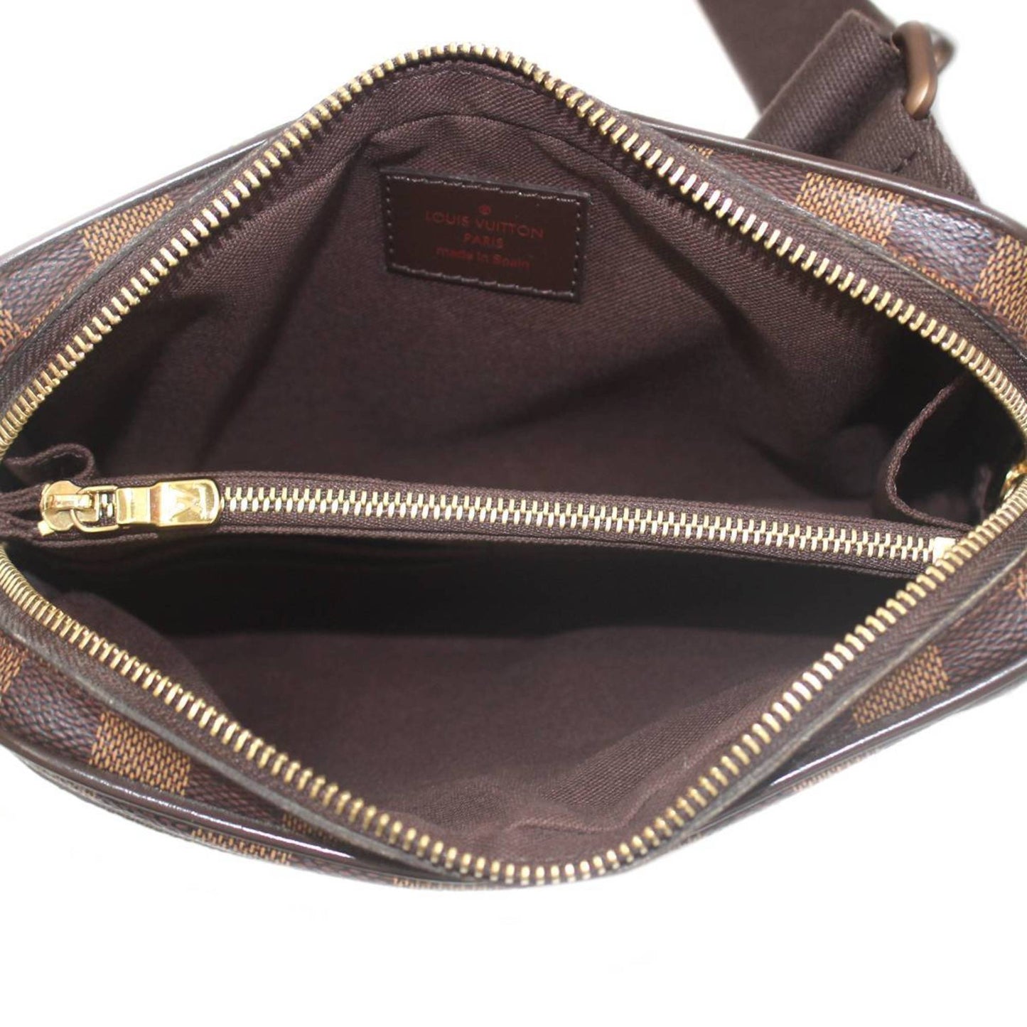 Louis Vuitton Bum bag Brown Canvas Clutch Bag