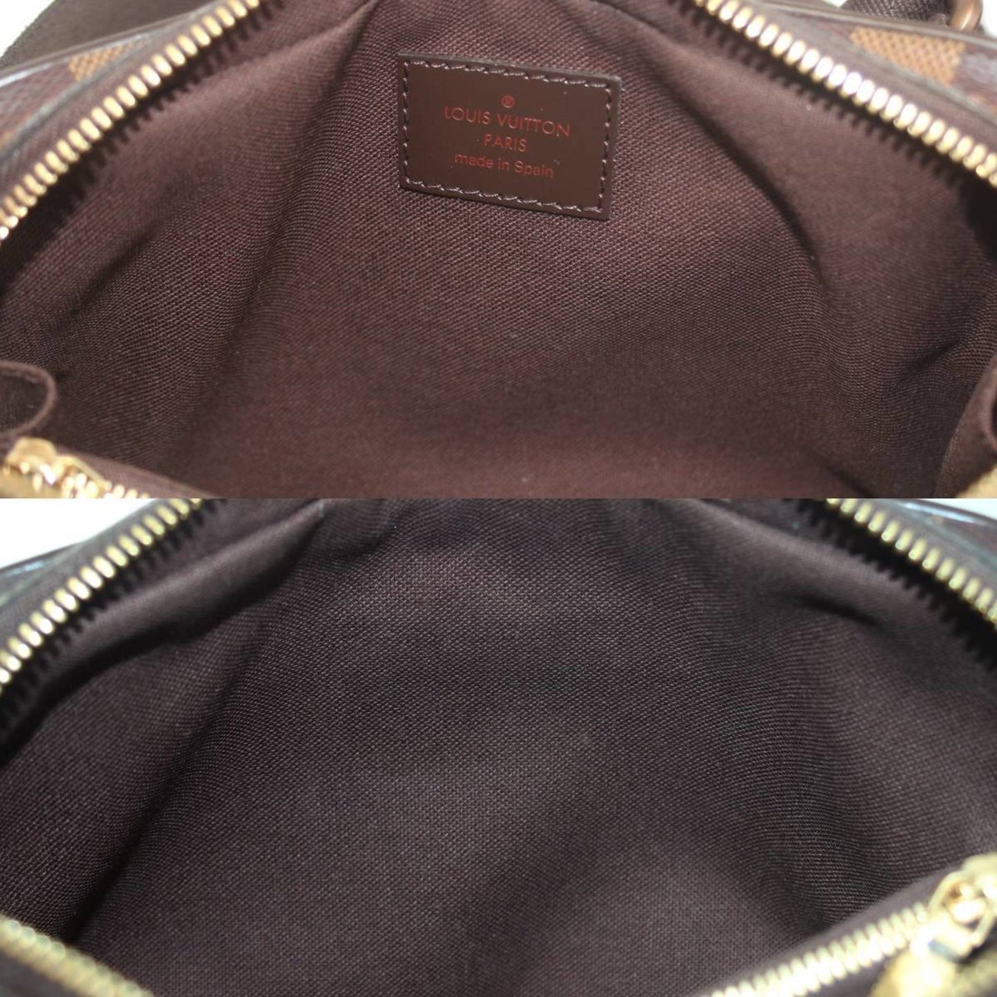 Louis Vuitton Bum bag Brown Canvas Clutch Bag