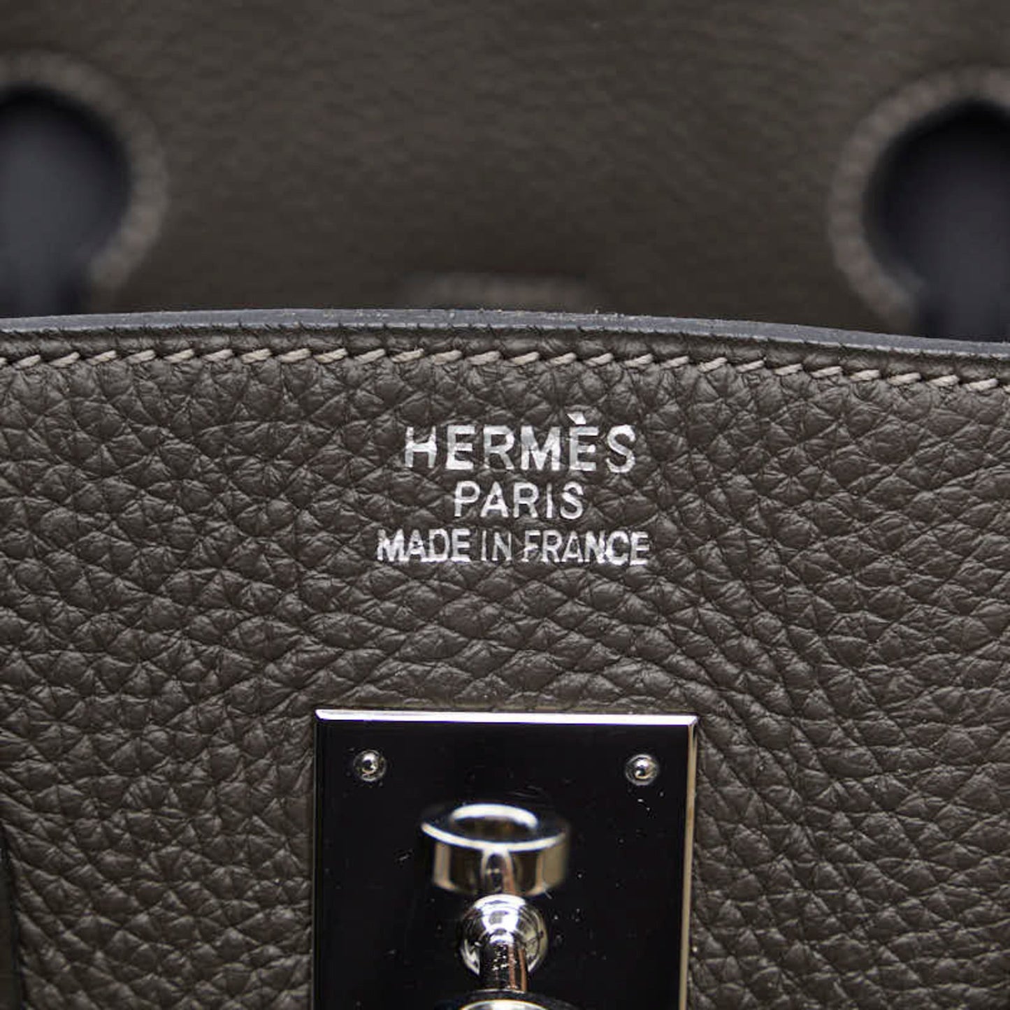 Hermès Birkin 35 Black Leather Tote Bag