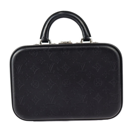 Louis Vuitton Valisette Black Leather Hand Bag