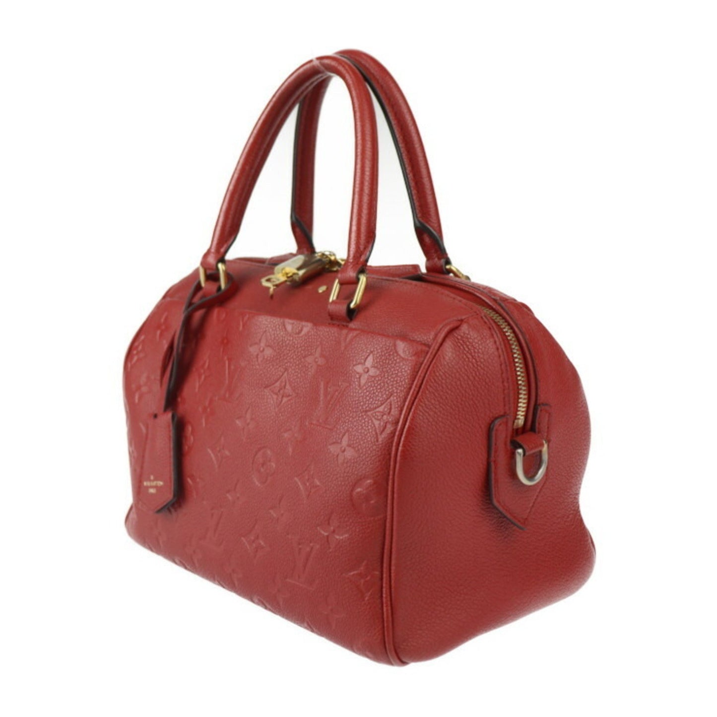 Louis Vuitton Speedy bandoulière 25 Red Leather Hand Bag