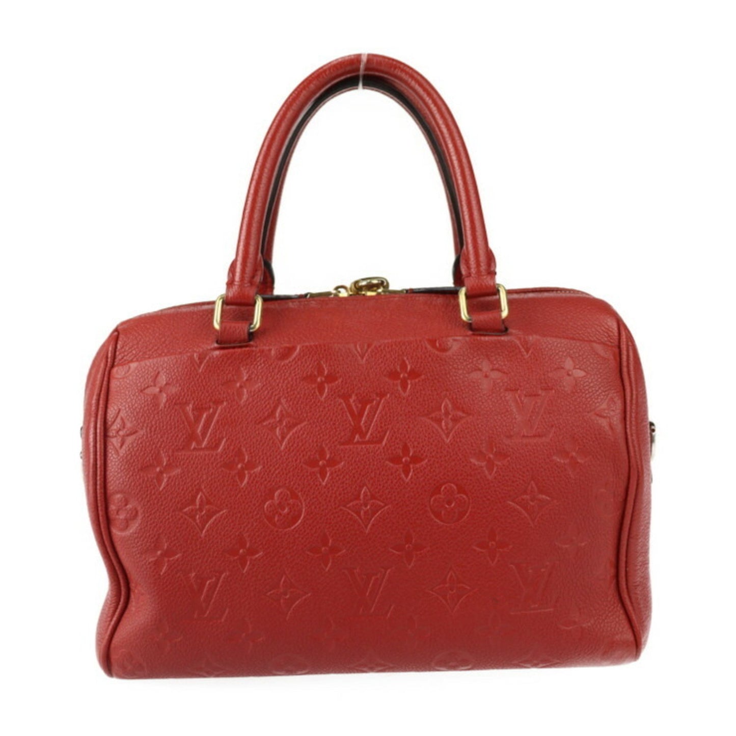 Louis Vuitton Speedy bandoulière 25 Red Leather Hand Bag