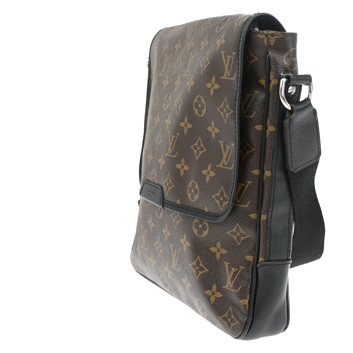 Louis Vuitton Bass Brown Canvas Shoulder Bag