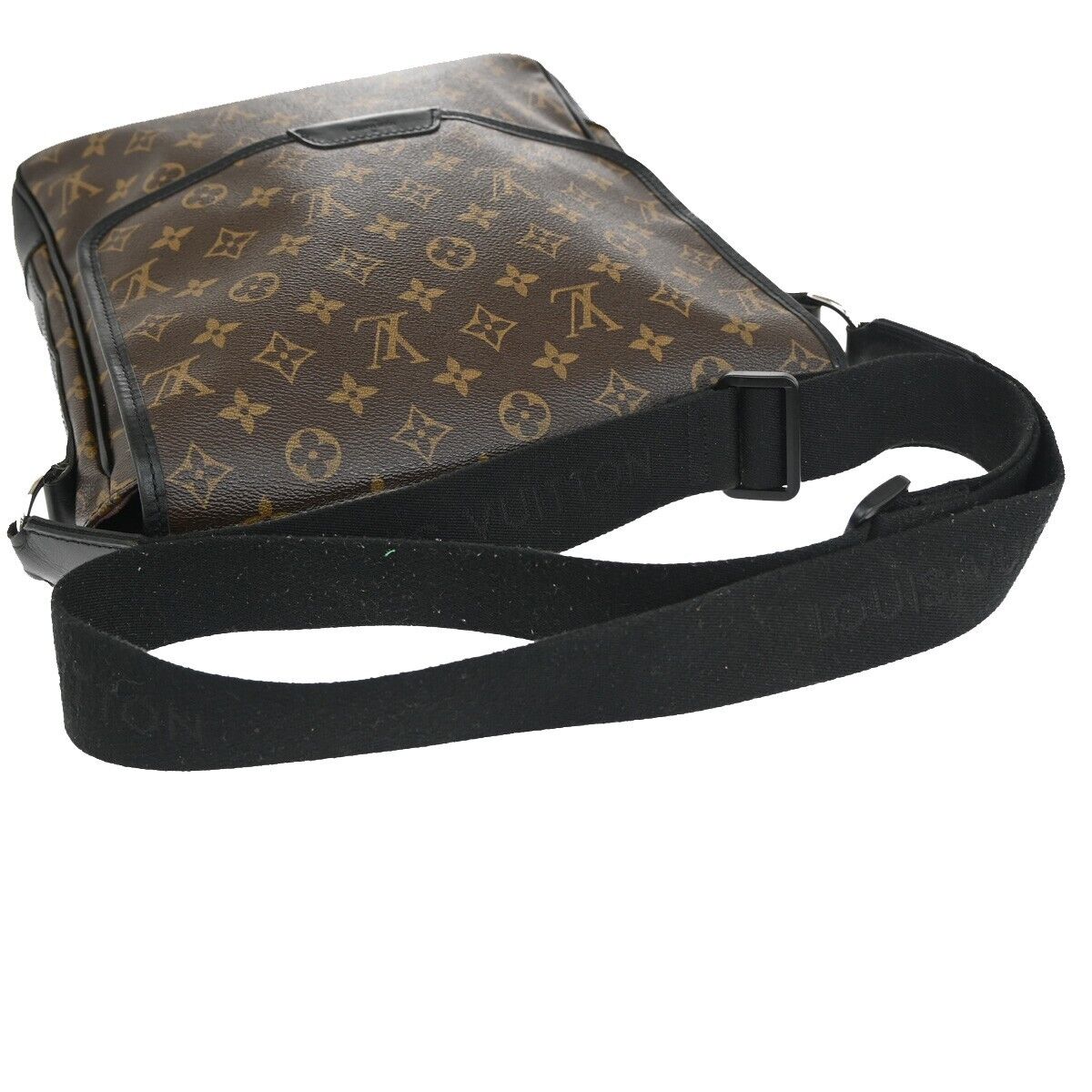 Louis Vuitton Bass Brown Canvas Shoulder Bag