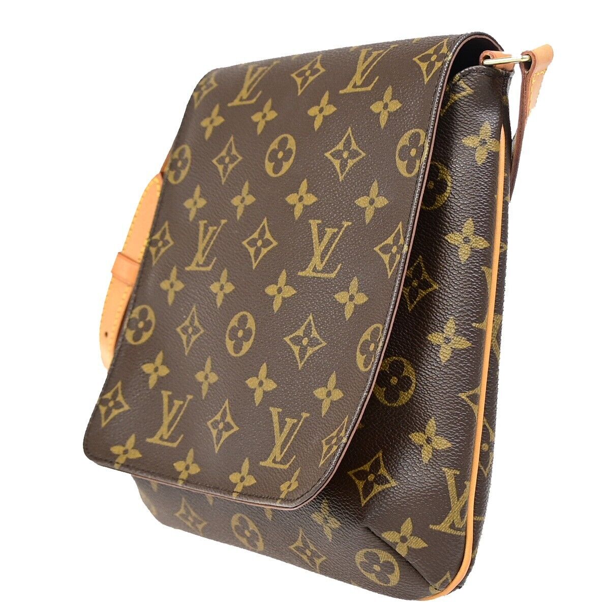 Louis Vuitton Musette Salsa Brown Canvas Shoulder Bag