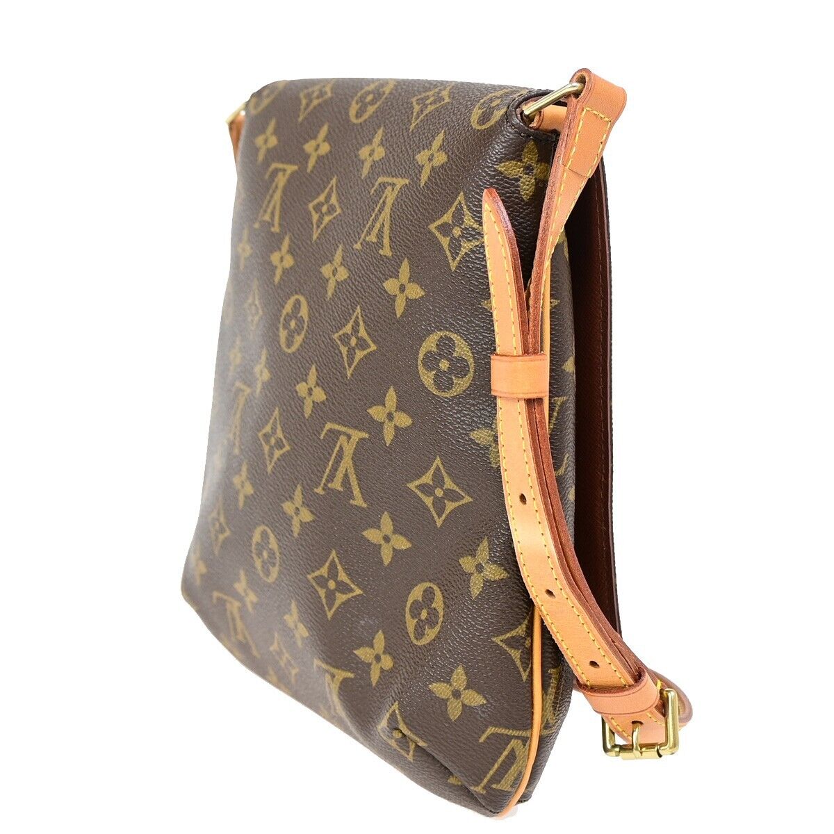 Louis Vuitton Musette Salsa Brown Canvas Shoulder Bag