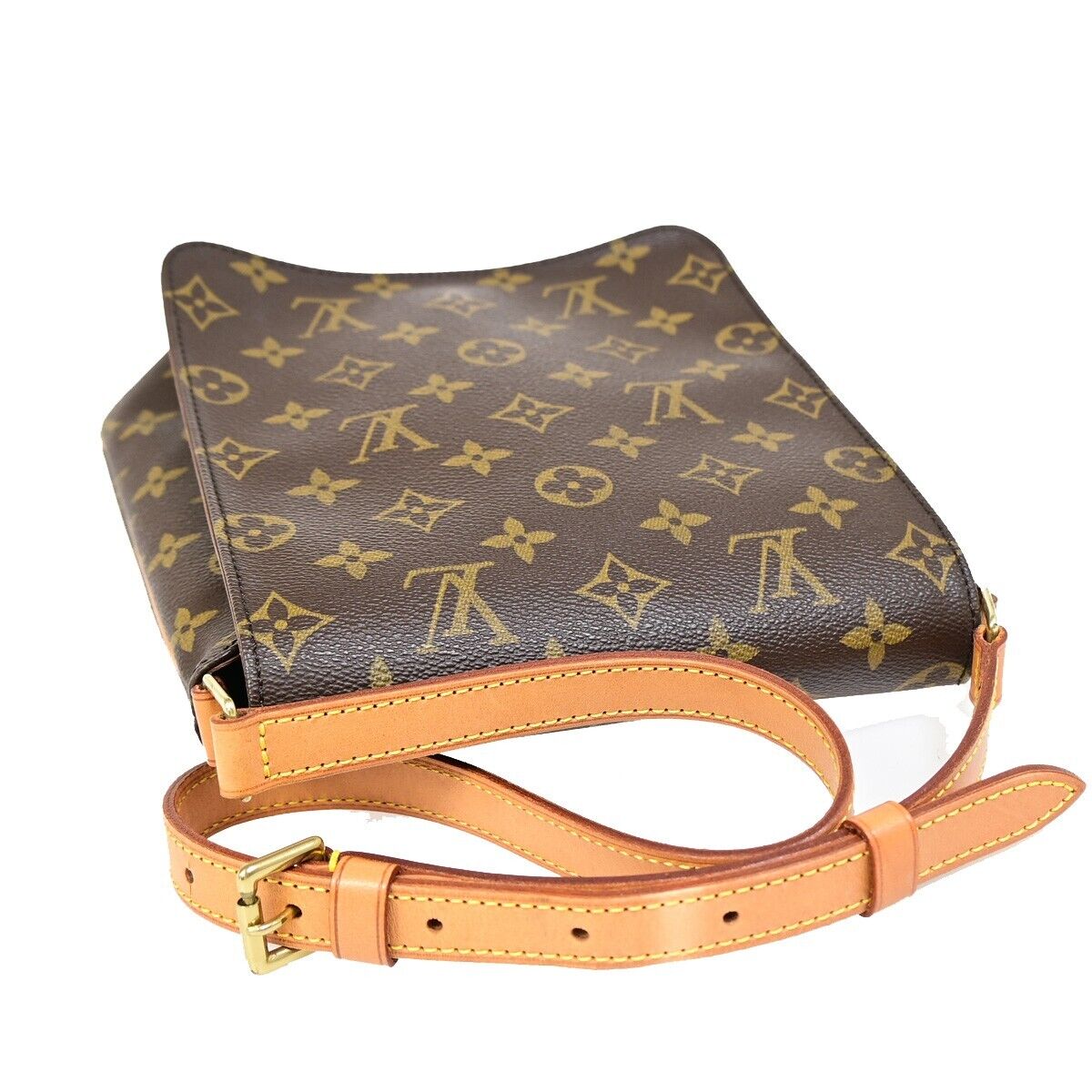 Louis Vuitton Musette Salsa Brown Canvas Shoulder Bag