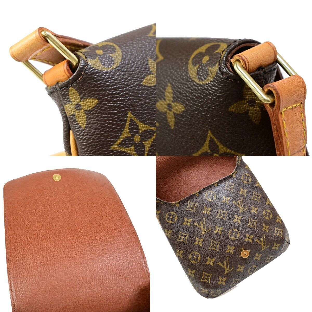 Louis Vuitton Musette Salsa Brown Canvas Shoulder Bag